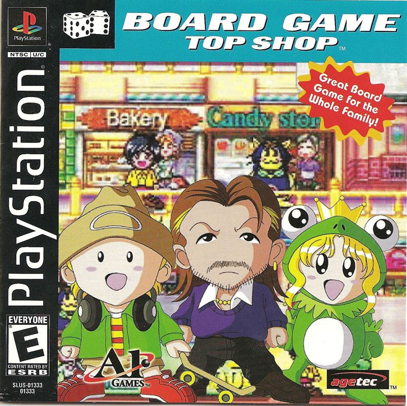 Top Shop box art for Playstation